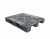 Поддон перфорированный пластиковый поддон 1200х1000х150 на 2-х полозьях серый 02.103.91 Q высокое качество товара