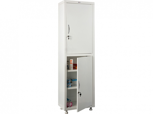 Медицинский шкаф HILFE 1655x500x320 со стальными полками МД 1 1650/SS в наличии